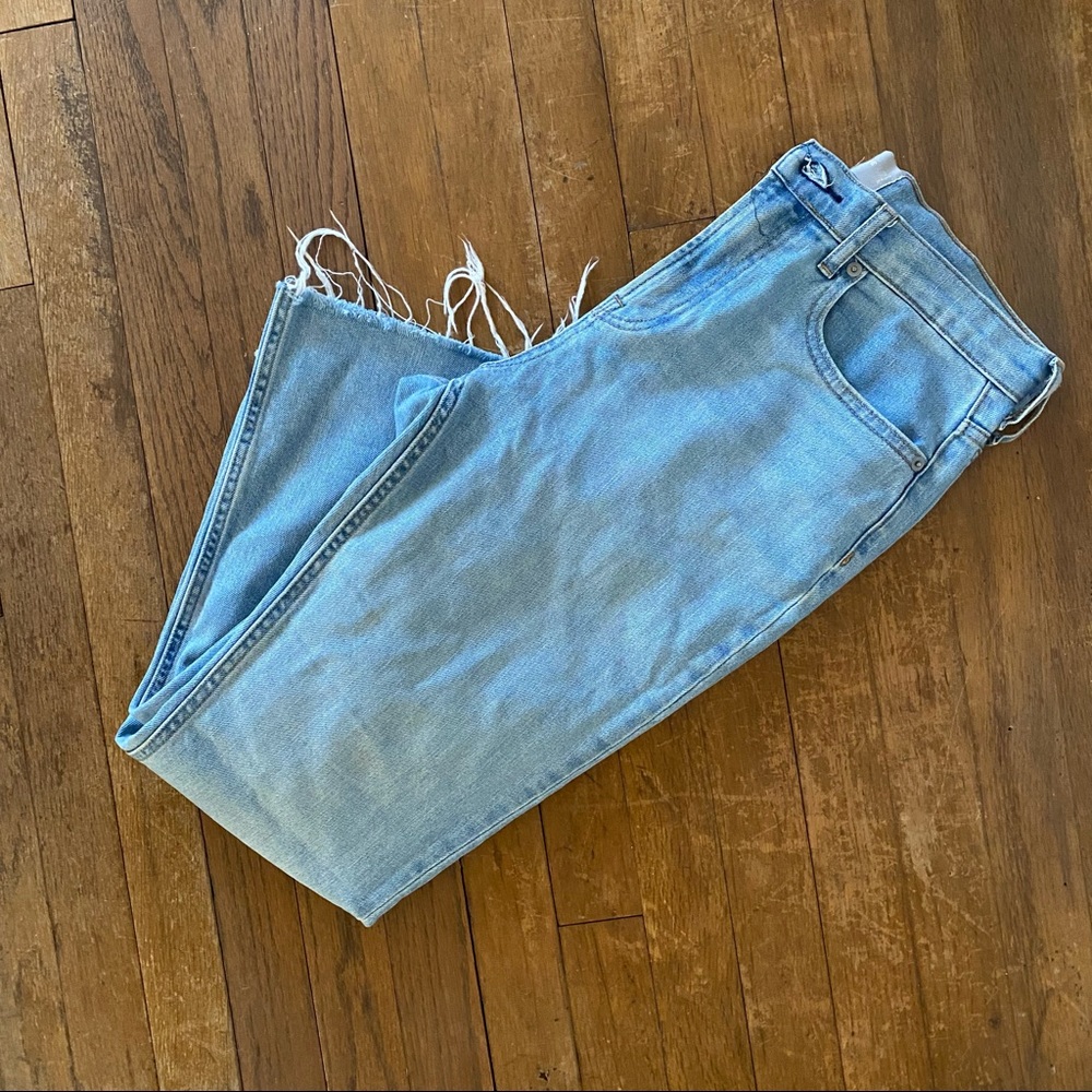 Everlane No Hem, Low Stretch, Jeans